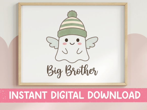 Big Brother Beanie Ghost Print Graphics