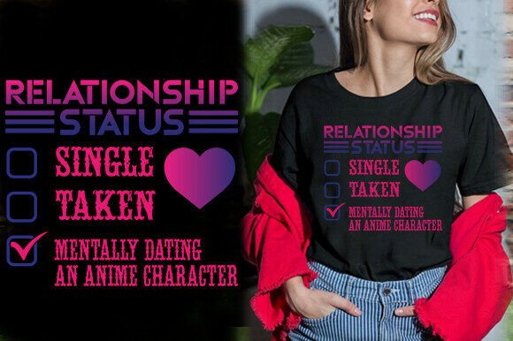 Colorful Relationship Status Single Take Graphics