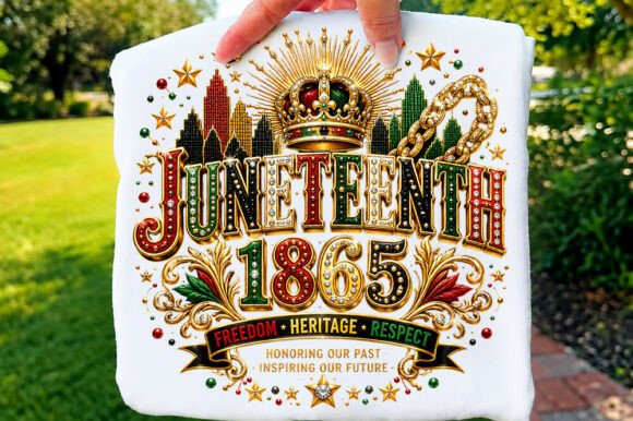 Juneteenth 1865 Freedom Hritage T-shirt Graphics